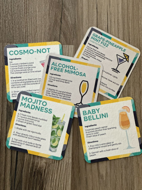 Mocktail Coasters