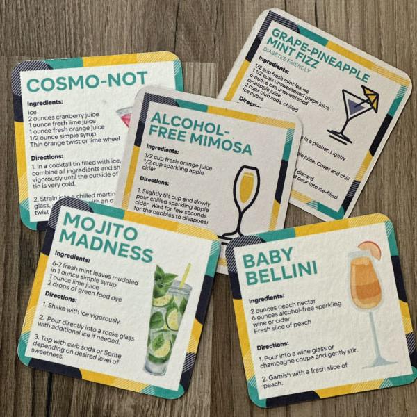 Mocktail Coasters